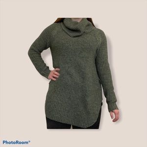 Cowl Neck Tunic Sweater